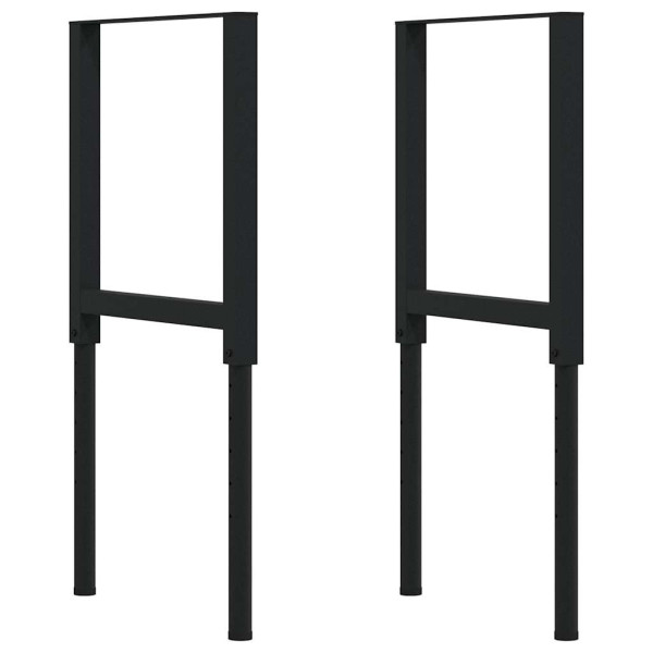 Bancada 80x60x(71.5-98) cm madeira carvalho maciça M 5