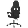 Silla gaming cuero sintético negro 5