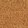 Felpudo semicircular de fibra de coco natural 50x80 cm 4