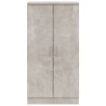 Sapateira 55x35x108 cm derivados de madeira cinzento cimento 5