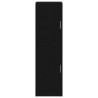 Mueble de cocina madera de ingeniería negro 38x41.5x131.5 cm 4