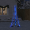 LED Árvore de Natal 363 LEDs Azul 182 cm 3