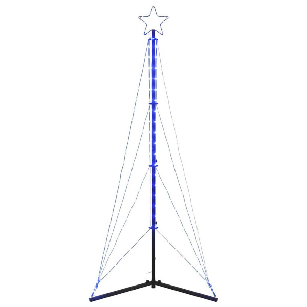Luces para árbol de Navidad 363 LED azul 182 cm M 4