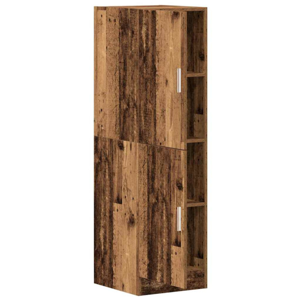 Mueble de cocina madera ingeniería envejecida 38x41.5x131.5 cm M 5