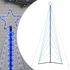 Luces para árbol de Navidad 861 LED azul 478 cm H