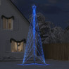 Luces para árbol de Navidad 861 LED azul 478 cm 3