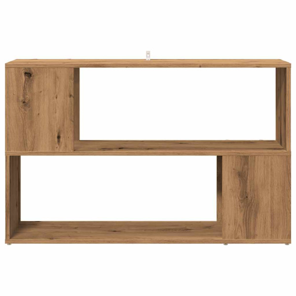 Estantería madera de ingeniería roble artisan 100x24x63 cm M 4