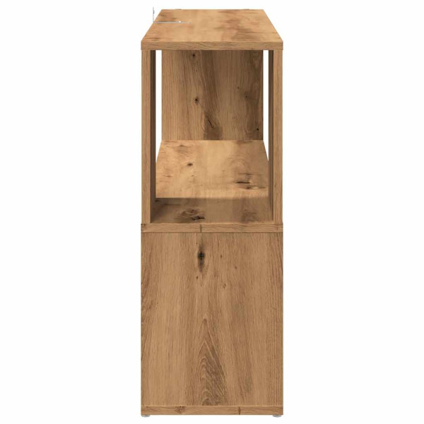 Estantería madera de ingeniería roble artisan 100x24x63 cm M 5