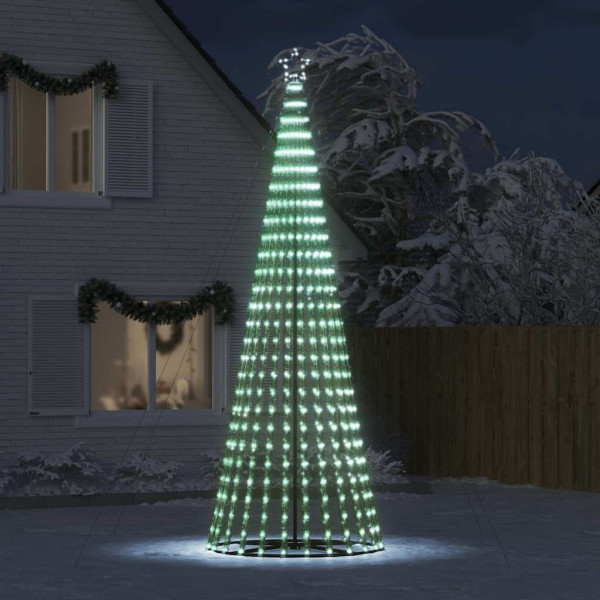 Árbol de Navidad cono de luz 1028 LEDs blanco frío 403 cm M 3