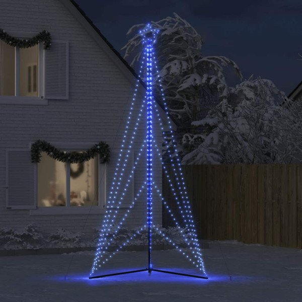 LED Árvore de Natal 615 LEDs Azul 404.5 cm M 3