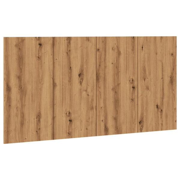 Cabeceira cama 160x1.5x80 cm deriv. madeira carvalho artisiano M 2