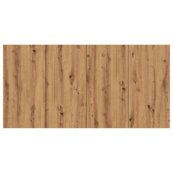 Cabeceira cama 160x1.5x80 cm deriv. madeira carvalho artisiano M 3