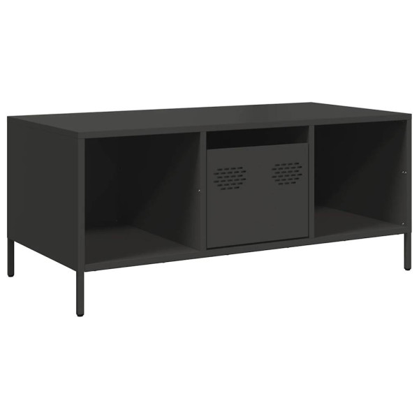 Mesa de centro 101.5x50x43.5 cm aço laminado a frio preto M 2