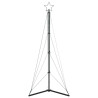 Luces para árbol de Navidad 363 LEDs blanco frío 182 cm 5