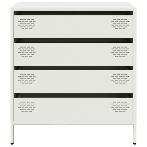 Aparador 68x39x73.5 cm aço laminado a frio branco M 5