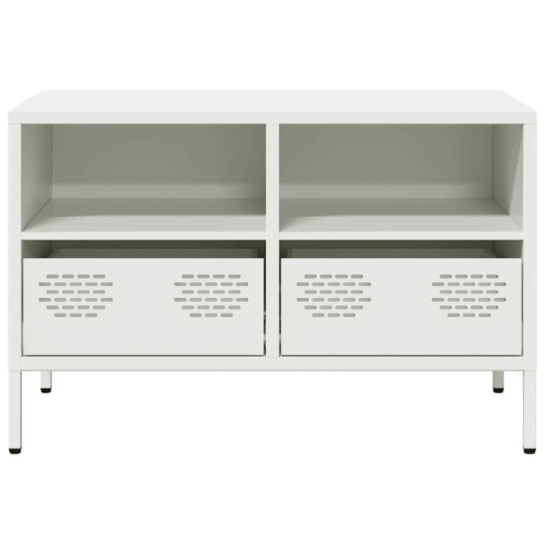 Mueble para TV acero laminado en frío blanco 68x39x43.5 cm M 5