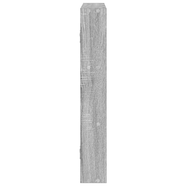 Estantería de pared madera ingeniería gris Sonoma 43x9x60 cm M 5