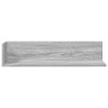 Estantes de pared 2 uds madera gris Sonoma 75x16.5x16.5 cm 4