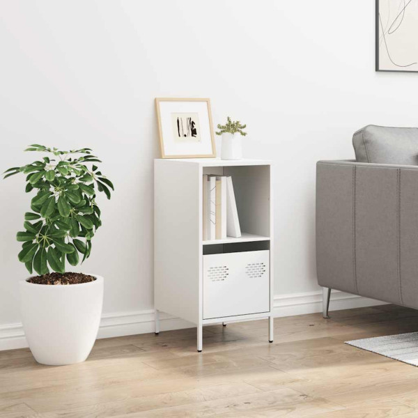 Aparador de acero laminado en frío blanco 35x39x73.5 cm M 3