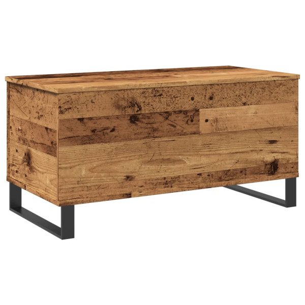 Mesa de centro madera de ingeniería envejecida 90x44.5x45 cm M 2