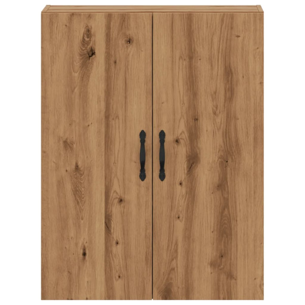 Armario de pared madera ingeniería roble artisan 69.5x34x90 cm M 4