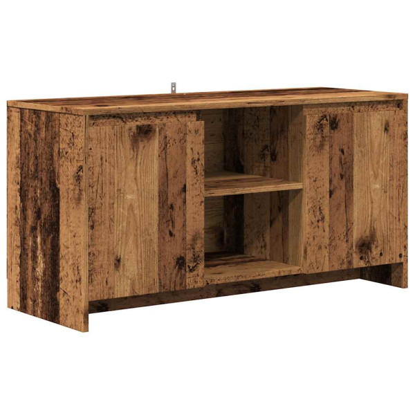 Mueble de TV madera de ingeniería envejecida 102x37.5x52.5 cm M 2