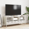 Mueble para TV acero laminado en frío blanco 101.5x39x43.5 cm 3