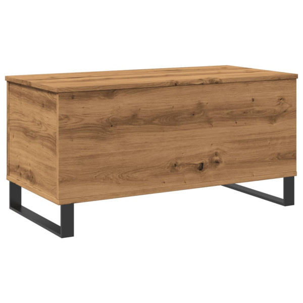 Mesa de centro madera de ingeniería roble artisan 90x44.5x45 cm M 2