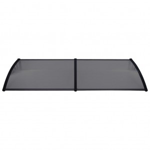 Toldo de porta 240x75 cm PC preto H