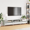 Mueble para TV acero laminado en frío blanco 202x39x43.5 cm 3