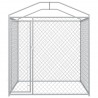 Perrera de exterior con toldo 193x193x225 cm 3