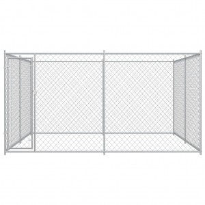 Perrera de exterior 383x383x185 cm H