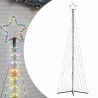 LED Árvore de Natal 495 LEDs Coloridos 300.5 cm 2
