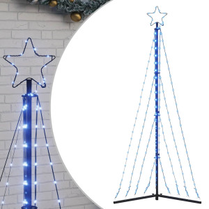 Luces para árbol de Navidad 339 LED azul 187 cm H