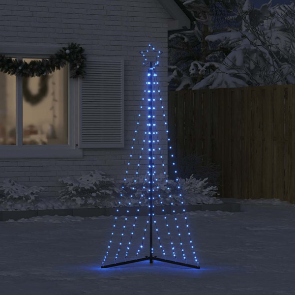 Luces para árbol de Navidad 339 LED azul 187 cm M 3