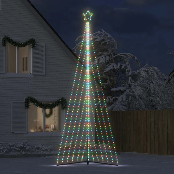 LED Árvore de Natal 789 LEDs Colorido 476 cm M 3