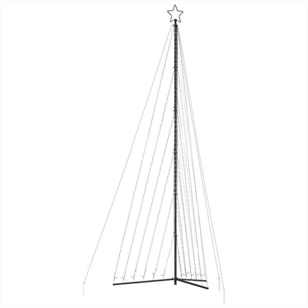 LED Árvore de Natal 789 LEDs Colorido 476 cm M 4