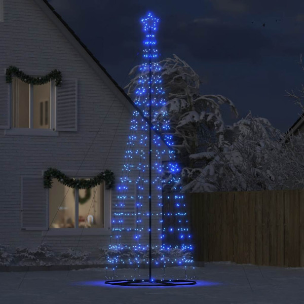 LED Árvore de Natal 1534 LEDs Azul 503 cm M 3