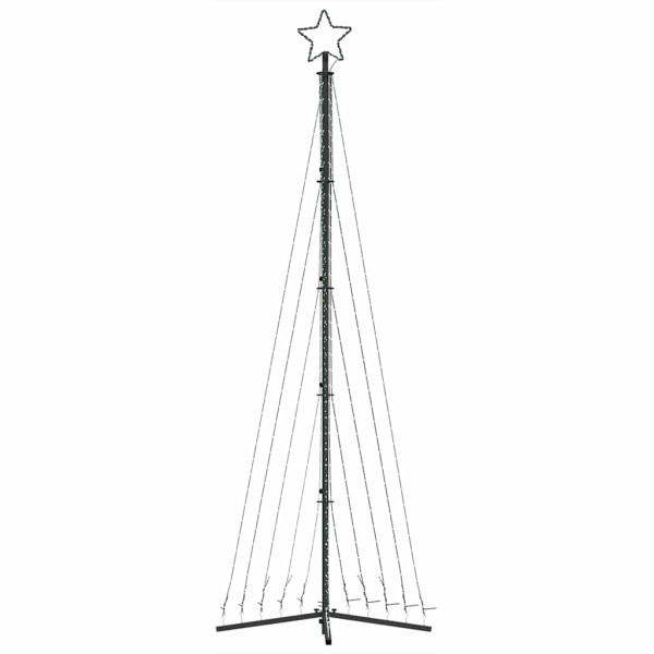 Luces para árbol de Navidad 495 LEDs blanco cálido 300.5 cm M 5