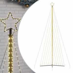 LED Árvore de Natal 789 LEDs Branco Quente 476 cm H