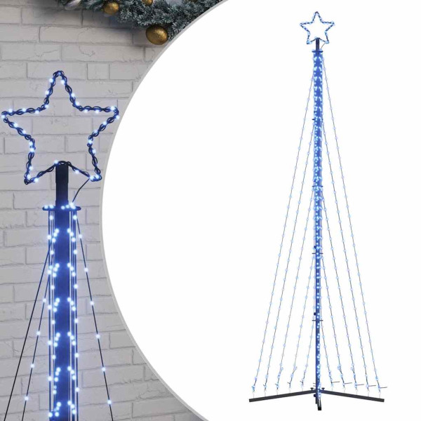 Árvore de Natal LED 495 LEDs Azul 300.5 cm M 2