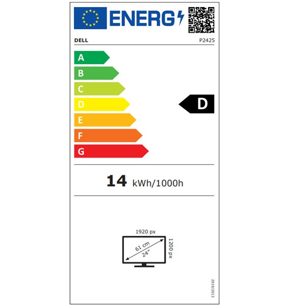Monitor Profesional DELL P 24" IPS P2425HE negro M 8