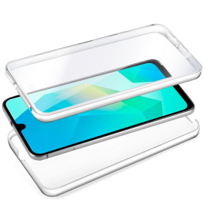 Funda COOL Silicona 3D para Samsung A165 Galaxy A16 / A 16 5G (Transparente Frontal + Trasera) H