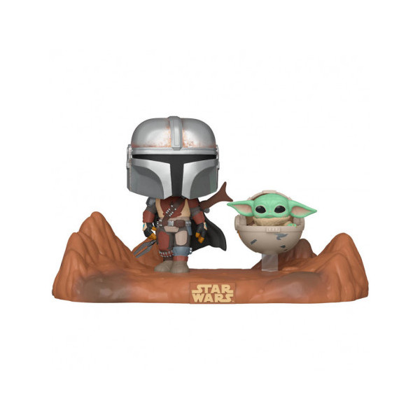 Funko pop estrela guerras o mandalorian o mandalorian & bebê yoda M 2