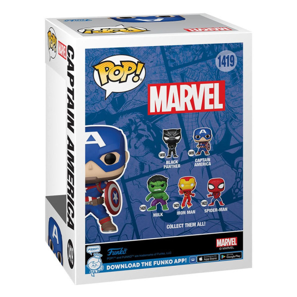 Funko pop marvel new classics capitán américa M 2