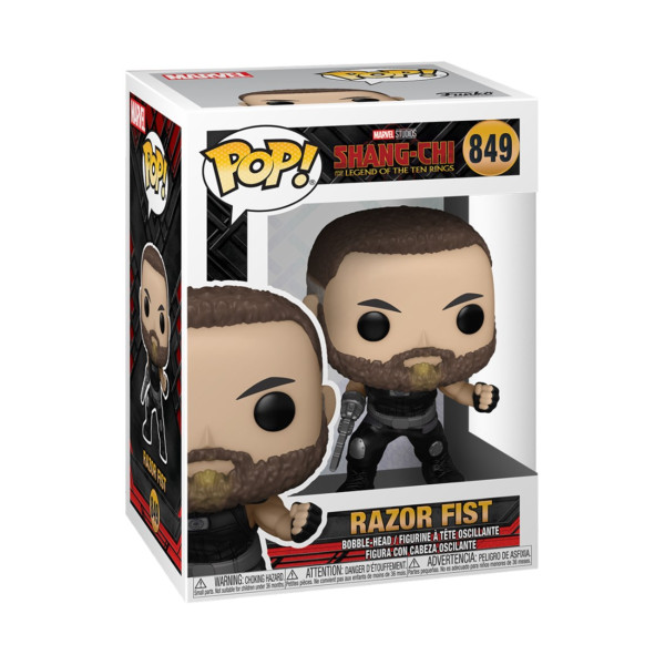 Funko pop marvel shang - chi razor punho 54349 M 2