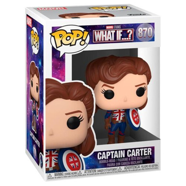 Funko pop marvel what if capitana carter 55811 M 3