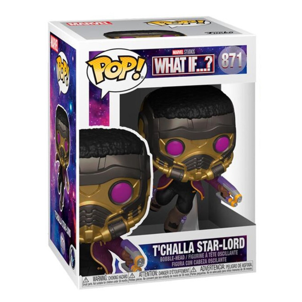 Funko pop maravilhar e se tchalla estrela senhor 55812 M 3