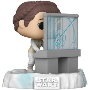 Funko pop deluxe star wars princesa leia en la batalla de la base en echo 45901 H