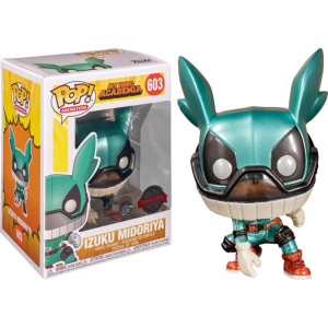 Pop & tee meu herói academia deku com capacete (jogo de mech completo) funko + t-shirt tamanho l H